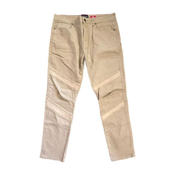 Switch Remarkable Men's Tan Denim Pants, Size 38x30, Pre-owned - Picture 1 of 5